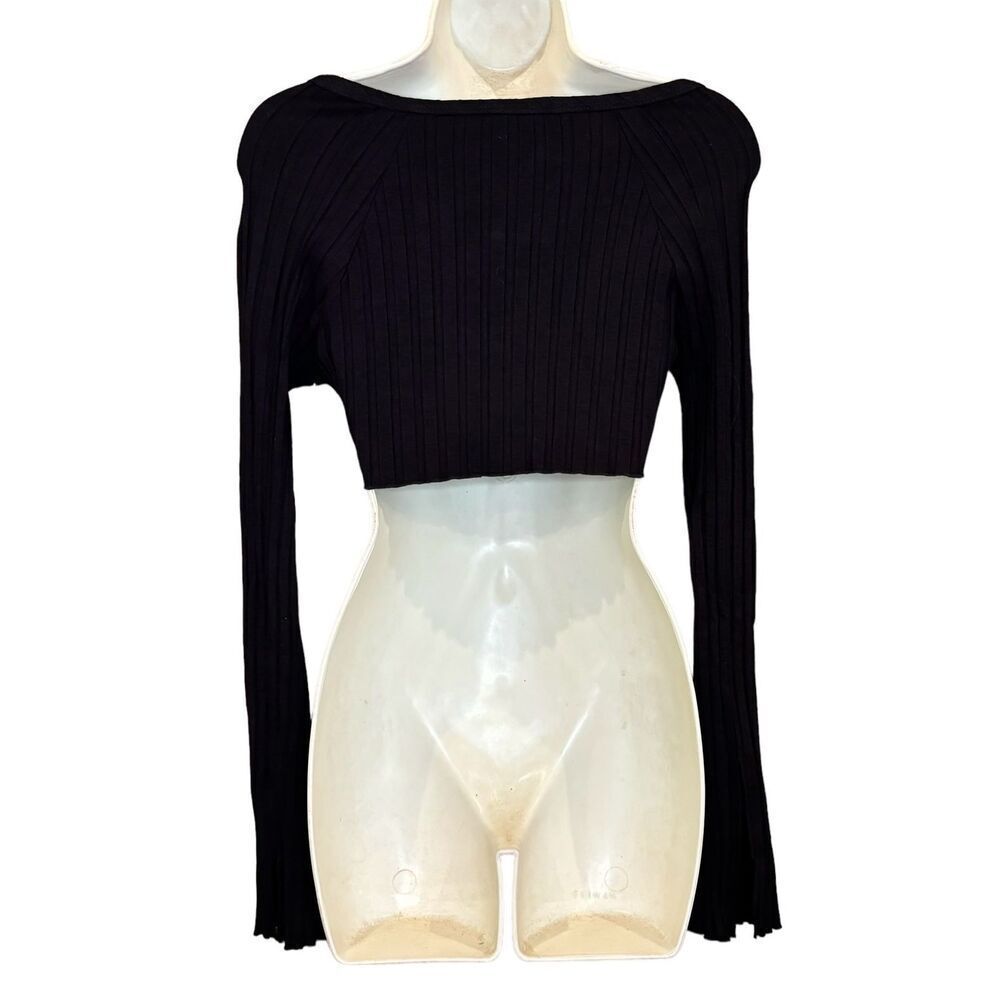 Simon Miller Nirvana Ribbed Crop Top - Picture 7 of 11